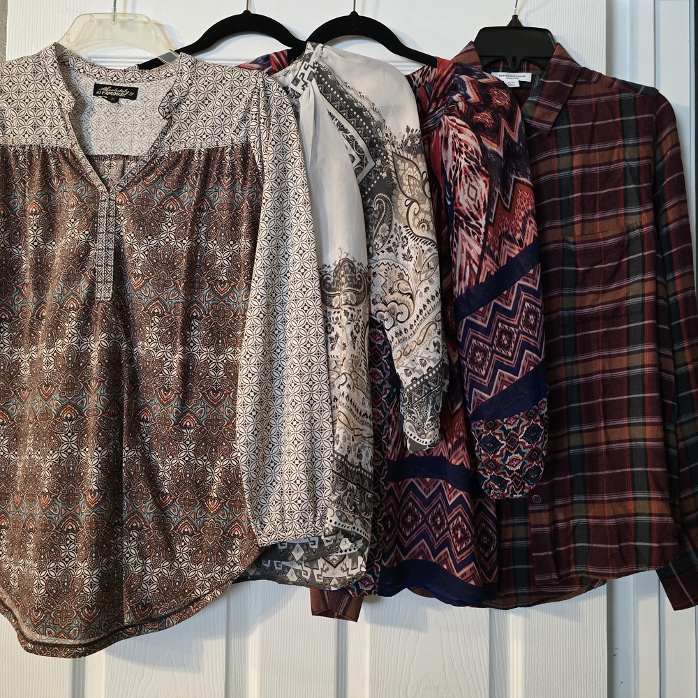 Patterned Women's Tops Collection
